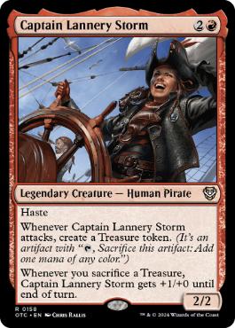 (158)《風雲船長ラネリー/Captain Lannery Storm》[OTC] 赤R