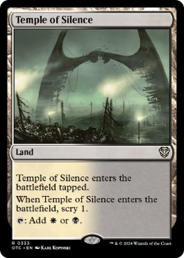 (333)《静寂の神殿/Temple of Silence》[OTC] 土地R