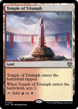 (335)《凱旋の神殿/Temple of Triumph》[OTC] 土地R