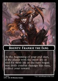 (031)《賞金首：振り牙のフランキー+賞金首のルール・トークン/Bounty: Frankie The Fang+Bounty Rules》[OTC]