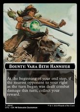 (041)《賞金首：ヴァラ・ベス・ハニファー+賞金首のルール・トークン/Bounty: Vara Beth Hannifer+Bounty Rules》[OTC]