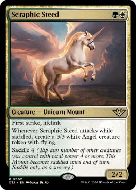 (232)《熾天使の馬/Seraphic Steed》[OTJ] 金R