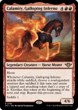 (116)《早駆ける業火、カラミティ/Calamity, Galloping Inferno》[OTJ] 赤R
