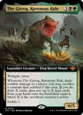 (352)■拡張アート■《貪欲な乗りもの、ギトラグ/The Gitrog, Ravenous Ride》[OTJ-BF] 金R