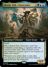 【Foil】(349)■拡張アート■《乱伐者、ボニー・ポール/Bonny Pall, Clearcutter》[OTJ-BF] 金R