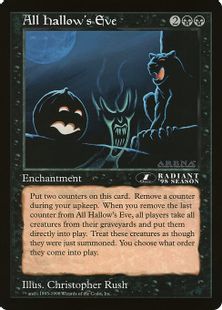 ☆大判カード☆《All Hallow's Eve》[大判カード]