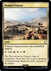 【サージ・Foil】(805)《遊牧民の前哨地/Nomad Outpost》[PIP] 土地U