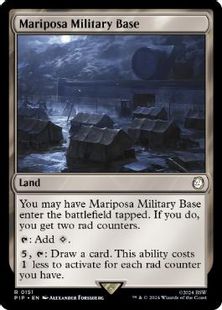 (151)《マリポーサ軍事基地/Mariposa Military Base》[PIP] 土地R