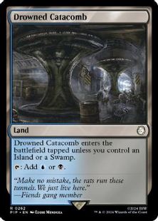 (262)《水没した地下墓地/Drowned Catacomb》[PIP] 土地R
