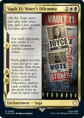 【サージ・Foil】(649)《Vault 11：投票者のジレンマ/Vault 11: Voter's Dilemma》[PIP] 金R