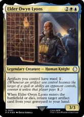 【サージ・Foil】(631)《エルダー、オーウェン・リオンズ/Elder Owyn Lyons》[PIP] 金U