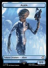 【Foil】(006)《エイリアントークン/Alien Token》[PIP] 青