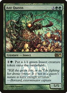 【Foil】《蟻の女王/Ant Queen》(発売記念)[M10-P] 緑