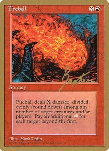 【金枠】《火の玉/Fireball》[PT96] 赤 George Baxter