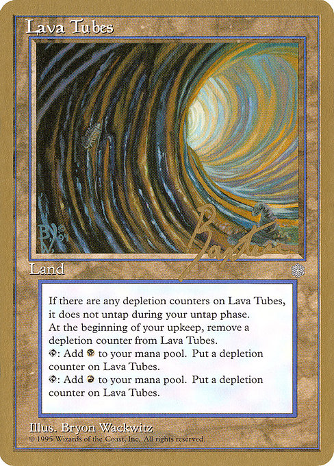 【金枠】《Lava Tubes》[PT96] 土地 George Baxter