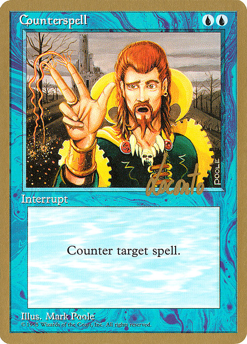 【Foil】《対抗呪文/Counterspell》[MPS2] 青R