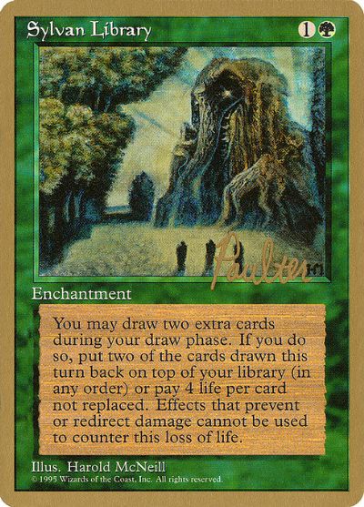 【Foil】《森の知恵/Sylvan Library》[EMA] 緑R | 日本最大級 MTG