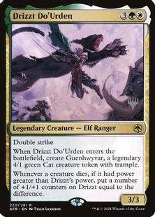 220)□プロモスタンプ付□《ドリッズト・ドゥアーデン/Drizzt Do