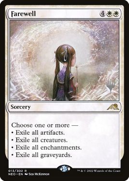 Foil】《告別/Farewell》(PWCS)[流星マーク] 白R | 日本最大級 MTG通販 