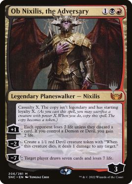 【Foil Etched】《Ob Nixilis, the Adversary》[SNC-BF] | hareruya