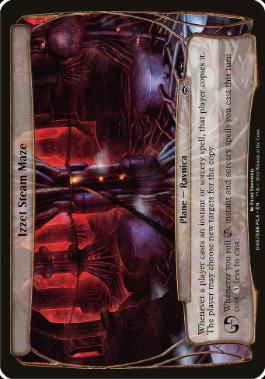☆大判カード☆(040)《Izzet Steam Maze》[PCA] 次元