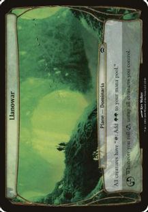 ☆大判カード☆(022)《Llanowar》[HOP] 次元