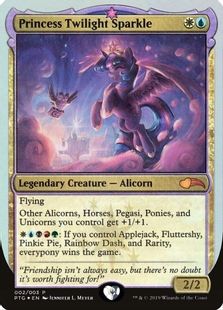 【Foil】《Princess Twilight Sparkle》[Ponies: The Galloping] 金R