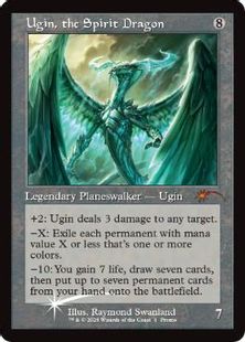 Foil】□旧枠□《精霊龍、ウギン/Ugin, the Spirit Dragon》(その他 