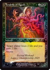 【Foil】《苦悶の触手/Tendrils of Agony》(Eternal Weekend)[流星マーク] 黒