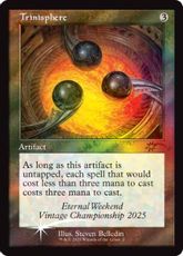 【Foil】《三なる宝球/Trinisphere》(Eternal Weekend)[流星マーク] 茶