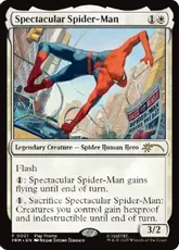 《スペクタキュラー・スパイダーマン/Spectacular Spider-Man》(スポットライトシリーズプロモ)[流星マーク] 白