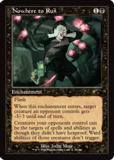 《逃げ場なし/Nowhere to Run》(スタンダード・ショーダウン)[流星マーク] 黒