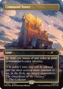 Foil】□ボーダーレス□《統率の塔/Command Tower》(その他プロモ