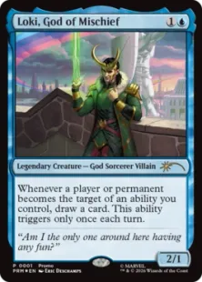 Foil】《悪戯の神、ロキ/Loki, God of Mischief》(その他イベント記念