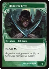 【Foil】《ラノワールのエルフ/Llanowar Elves》(MagicConプロモ)[流星マーク] 緑