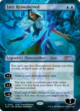 【Foil】(053)■ボーダーレス■《再覚醒したジェイス/Jace Reawakened》(ストアチャンピオンシップ)[SCH] 青