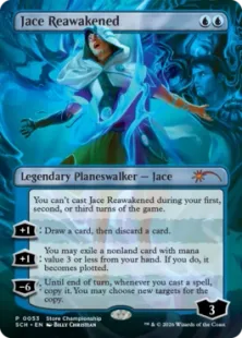 Foil】(053)□ボーダーレス□《再覚醒したジェイス/Jace Reawakened