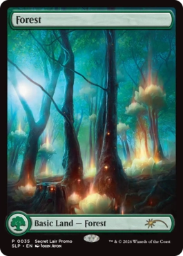 Foil】(035)□フルアート□《森/Forest》[SLP] 土地 | 日本最大級 MTG
