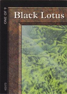 Ultra Pro Puzzle Cards《Black Lotus》(1/9)(その他プロモ) | 日本 