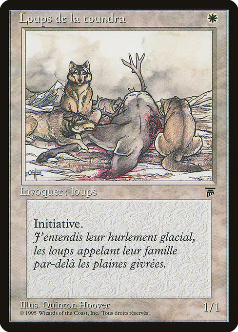 《ツンドラ狼/Tundra Wolves》[REN] 白C