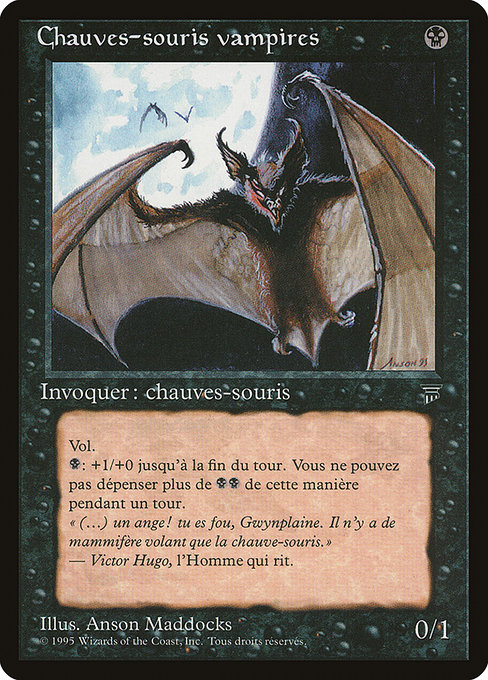《吸血コウモリ/Vampire Bats》[REN] 黒C