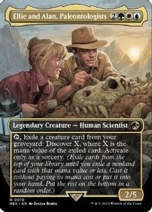 (010)■ボーダーレス■《古生物学者、エリーとアラン/Ellie and Alan, Paleontologists》[REX] 金R