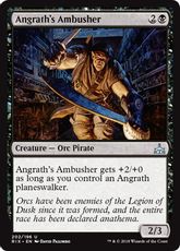 《アングラスの伏兵/Angrath's Ambusher》[RIX] 黒U