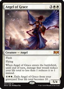 《恩寵の天使/Angel of Grace》[RNA] 白R