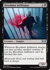 【Foil】《血霧の潜入者/Bloodmist Infiltrator》[RNA] 黒U