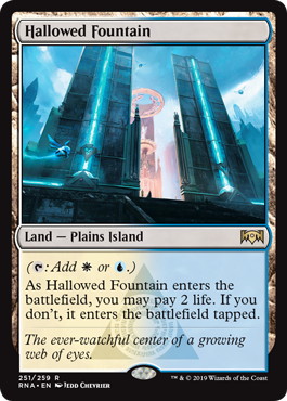 神聖なる泉/Hallowed Fountain》[RNA] 土地R | 日本最大級 MTG通販