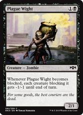 【Foil】《疫病ワイト/Plague Wight》[RNA] 黒C