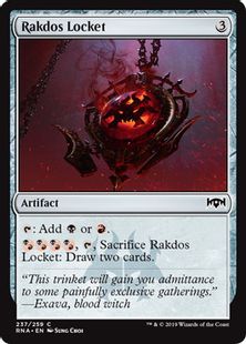 《ラクドスのロケット/Rakdos Locket》[RNA] 茶C