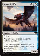 《評議会のグリフィン/Senate Griffin》[RNA] 金C