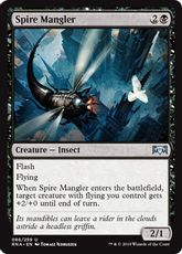 【Foil】《尖塔の刻み虫/Spire Mangler》[RNA] 黒U